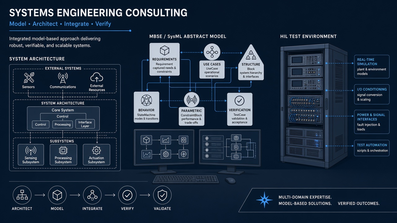 Systems engineering consulting session with MBSE models and architecture views